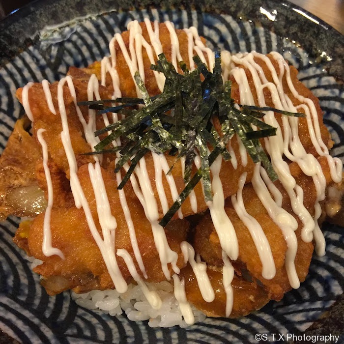 日式炸鸡块盖饭