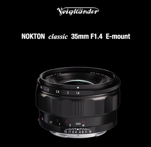 Nokton Classic 35mm f/1.4 FE