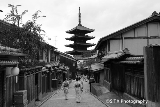 二年坂、京都、飘在思密达
