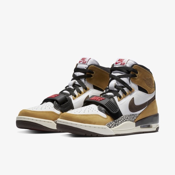 Jordan Legacy 312 WHEAT/VARSITY RED