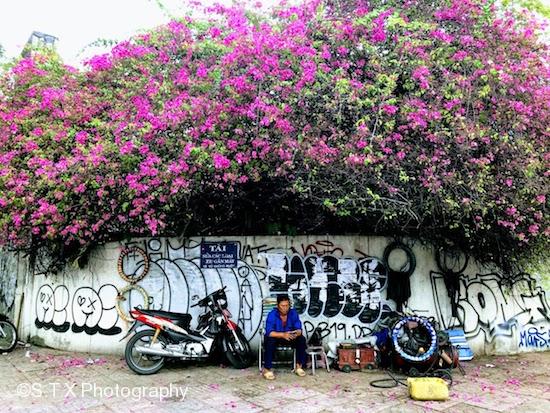 胡志明市、手机街拍