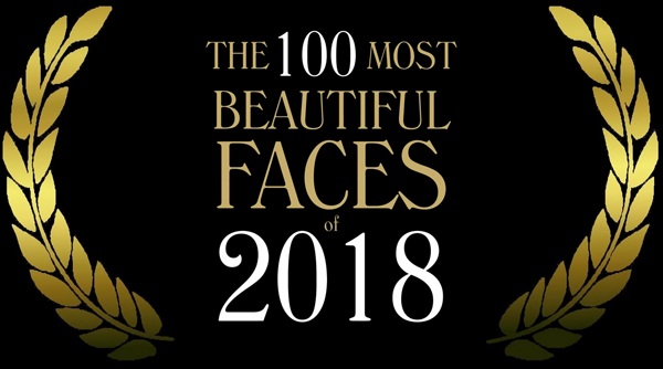 2018年全球最美面孔TOP100