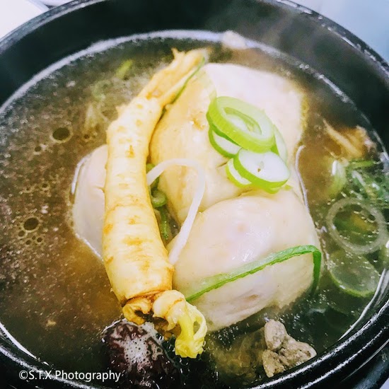 韩国美食、iPhone 7 Plus、参鸡汤
