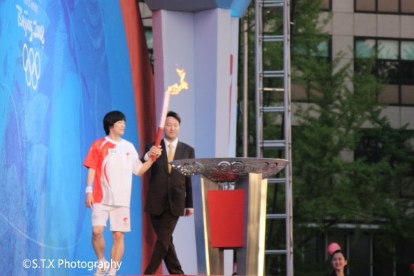 2008年北京奥运会火炬首尔传递活动