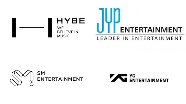 hybe,jyp,yg,sm